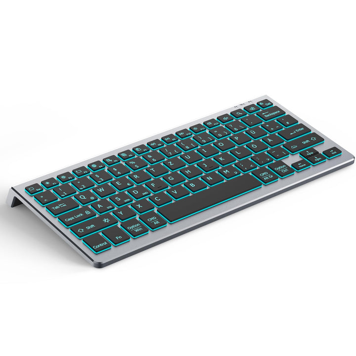 CACOE Deutsche Bluetooth Tastatur Kompatibel Mit iPad A16/10/iPad Air/Pro Tastatur Kompatibel Mit IO