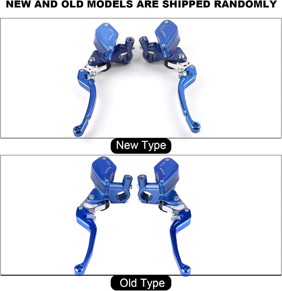 Motorradhydraulische Bremspumpe Paar 22-mm-CNC-Kupplungsgeberzylinderhebel einstellbar für Ersatztei