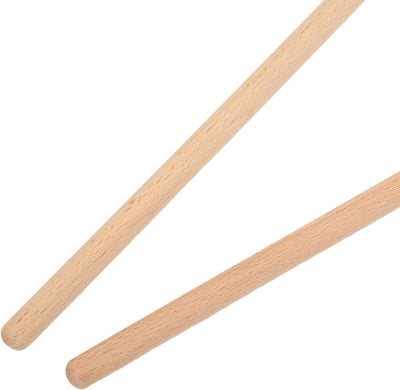 2 Stück Trommelschlägel Filzschlägel Sticks Ahorngriff Holzschlägel Percussion Sticks für Bassdrums