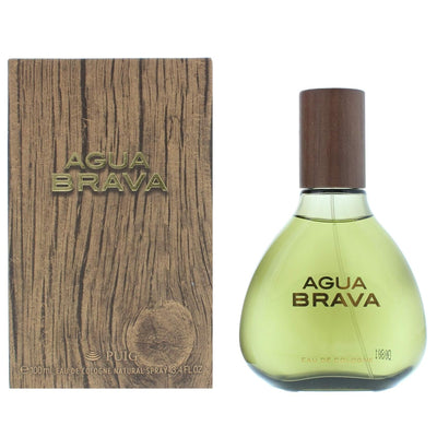 Puig Agua Brava Men 100 ml EDC Spray Sandalwood,Patchouli 100 ml (1er Pack), Sandalwood,Patchouli 10