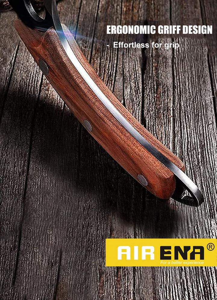 Handgefertigte Küchenmesser, Japanisch Kochmesser zum Schneiden, Ausbeinen, Hacken, Outdoor Messer m