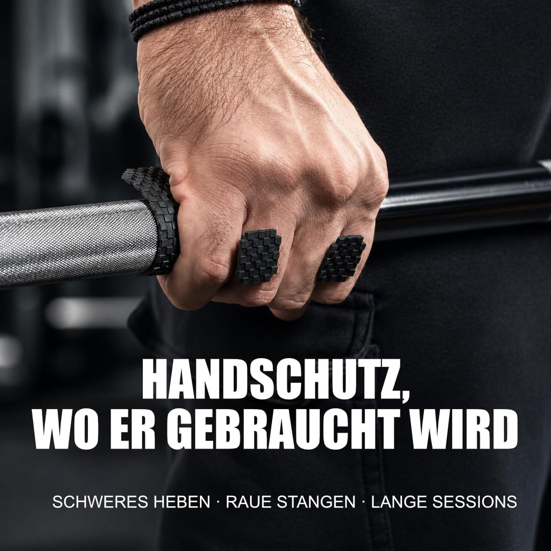 Handflächenschutz-Griffpads, ultradünn 2 mm, für Kreuzheben, Rudern und schweres Heben, ohne Handsch