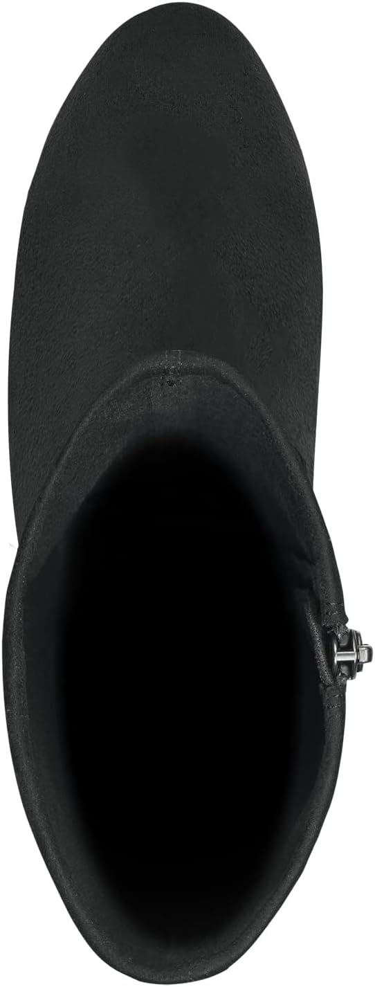 Tamaris Damen Schlupfstiefel, Frauen Stiefel,TOUCHit-Fussbett 37 EU Schwarz, 37 EU Schwarz