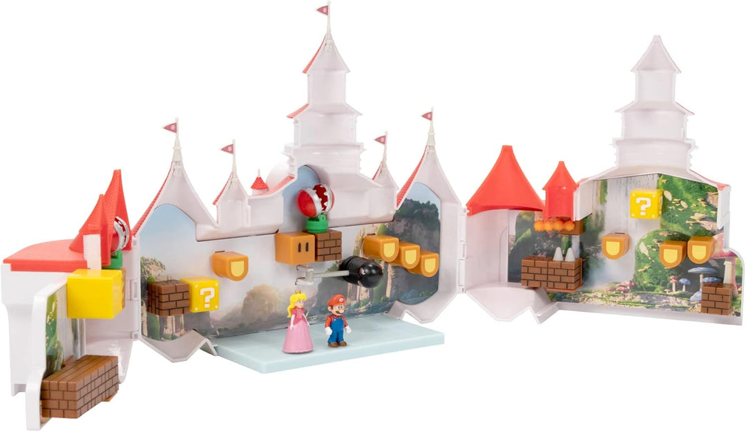 Super Mario Nintendo Movie - Mini Deluxe Spielset für 3cm Figuren