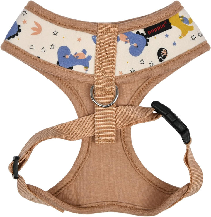 Puppia Spring and Summer Fashion Over-The-Head Hundegeschirr, Beige_Minmi, Grösse M Beige_Minmi Medi