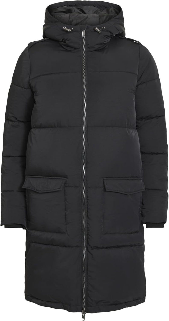 Object Female Steppjacke OBJZHANNA XS Schwarz, XS Schwarz
