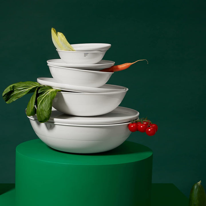 KPM Berlin LAB Teller-Duo-Set 14cm 2tlg., Porzellan, Speiseteller, Porzellanteller, handmade, weiss