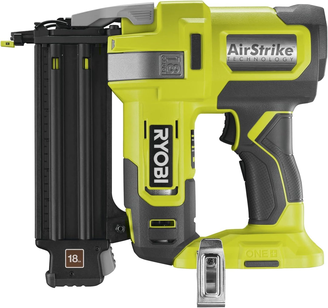 RYOBI 18 V ONE+ Akku-Nagler R18GN18-0 (Nagelstärke 1,2 mm, Nagellänge 15-50 mm, Magazinkapazität 105