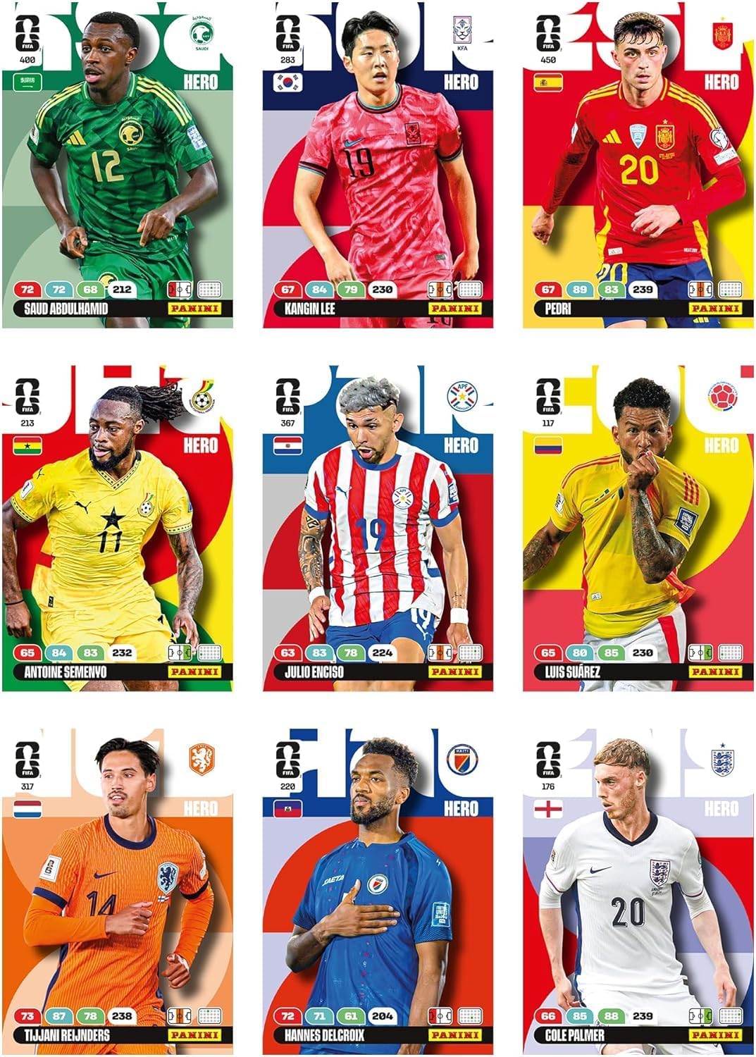 FIFA Weltmeisterschaft 2026 Trading Cards Game Blisterverpackung 1 Premium-Beutel mit 10 Karten