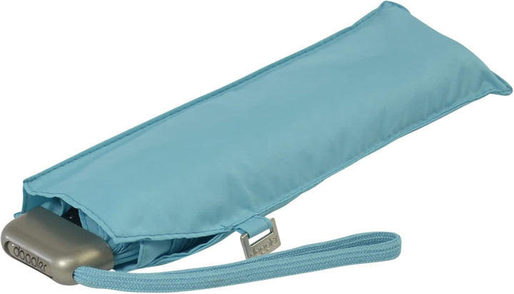 doppler Regenschirm Taschenschirm Mini Slim Carbonsteel sturmsicher bis 100km/h flach & leicht Summe