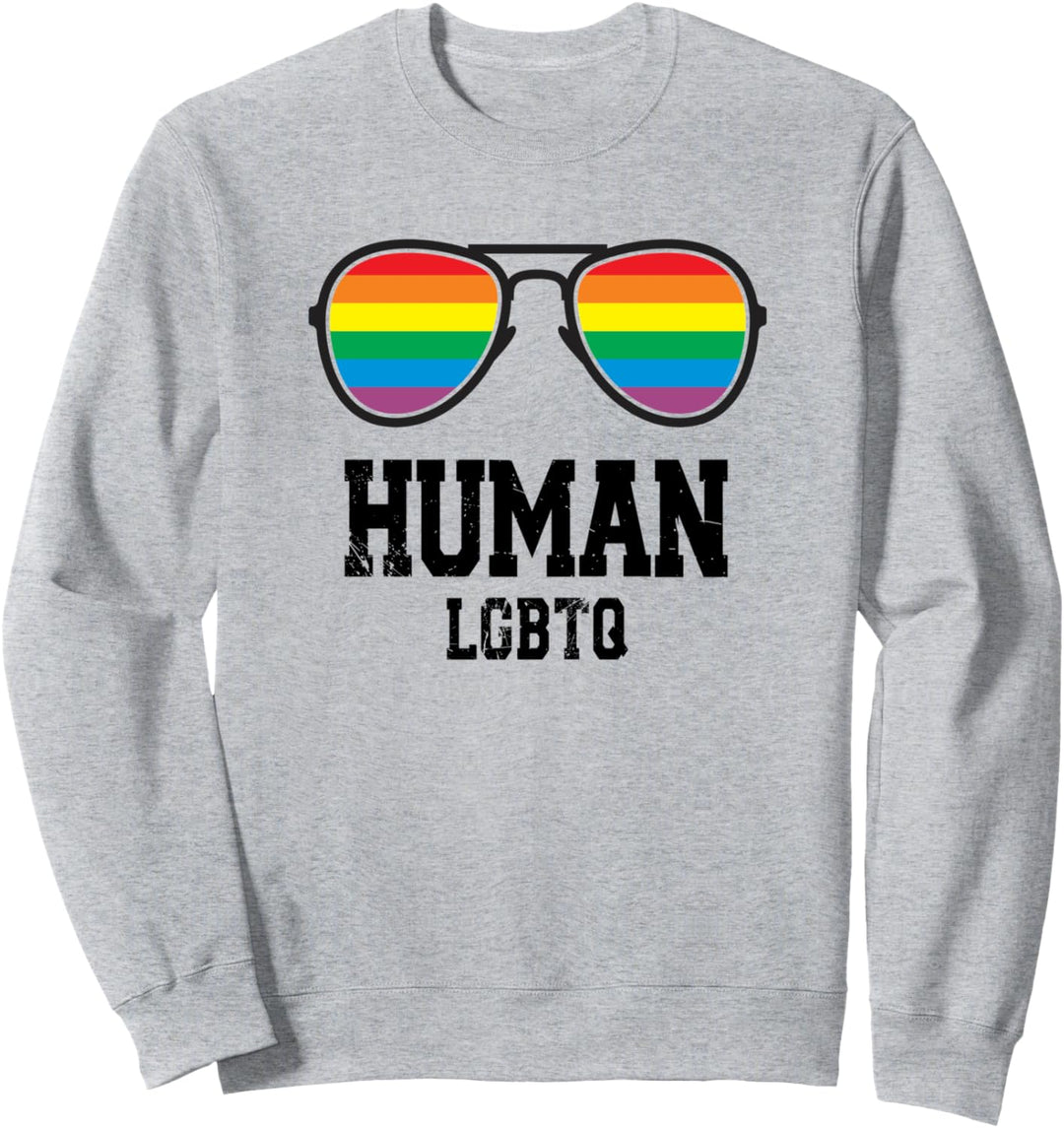 Human LGBTQ, LGBTQ, LGBT Sweatshirt