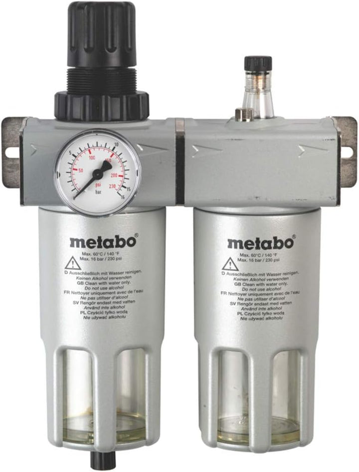 Metabo Wartungseinheit FRL-180 1/4 Zoll 2-Tlg, 901063869