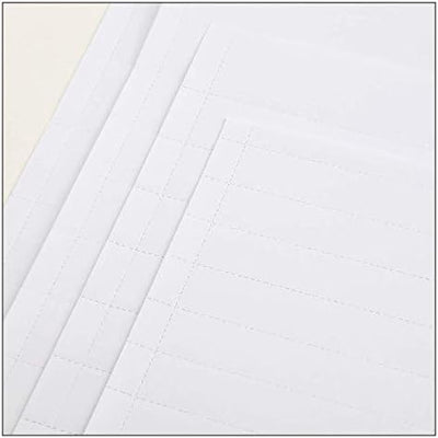 Perforierte Etiketten 100x55 mm - für Etikettenhalter 100x57 mm - zum selber drucken auf Din A4 Böge