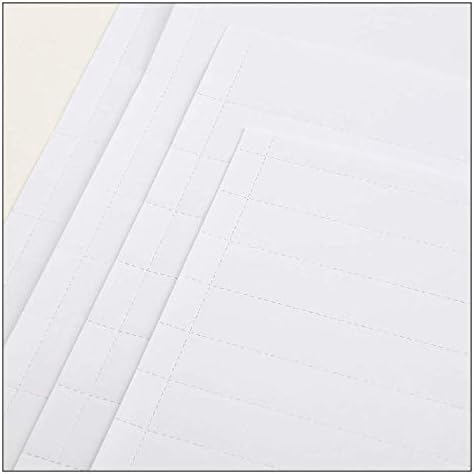 Perforierte Etiketten 100x55 mm - für Etikettenhalter 100x57 mm - zum selber drucken auf Din A4 Böge