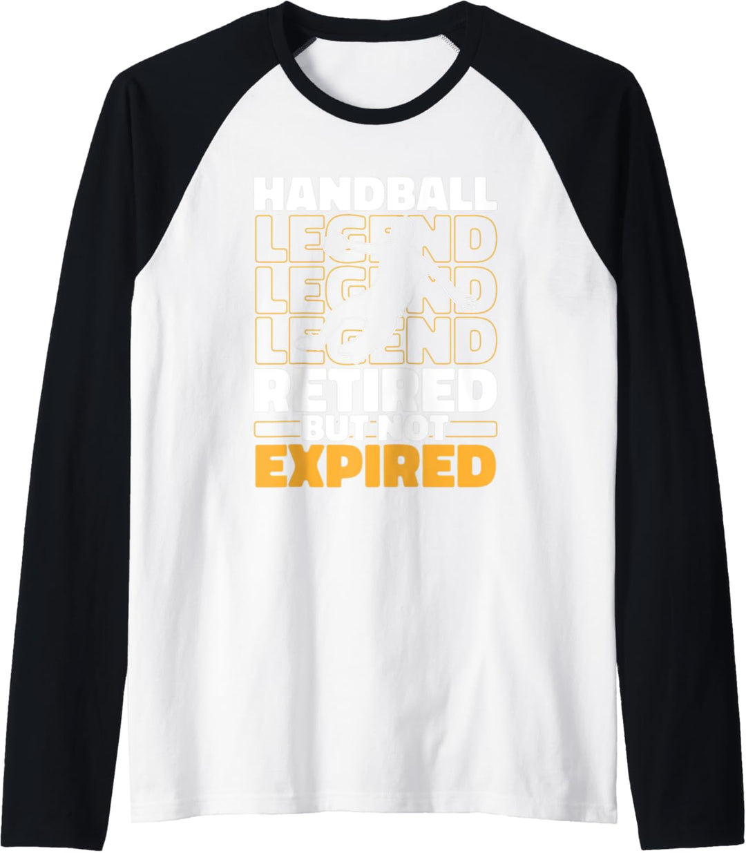Handball Im Ruhestand Spieler Sport Verein - Handballer Raglan