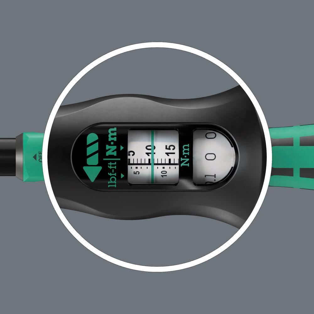 Wera 05075692001 Click-Torque Lock C 3 Drehmomentschlüssel, einstellbar, Umschaltknarre, Torque Lock