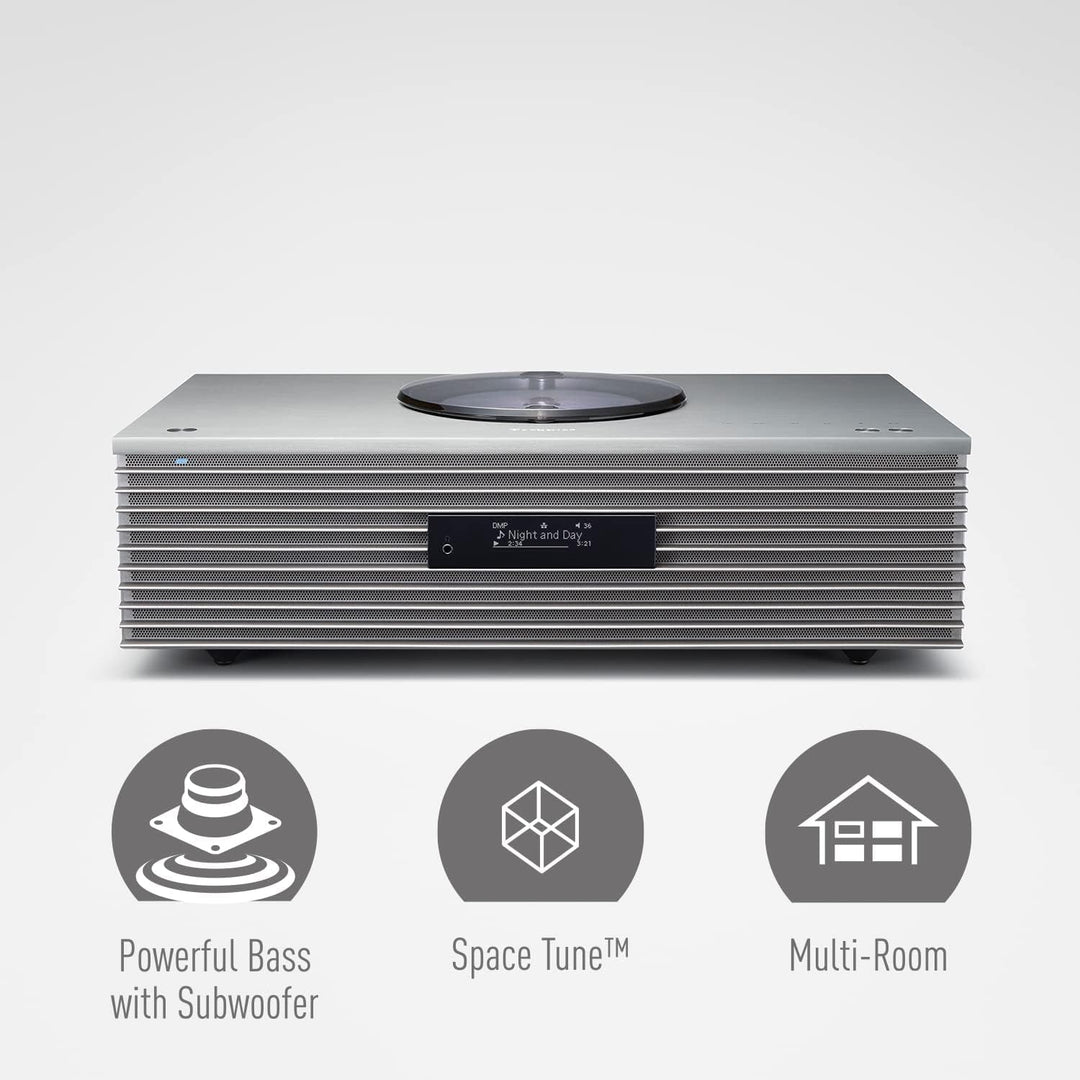 Technics OTTAVA SC-C65EG-S All-in-One-Musiksystem mit CD-Player, DAB+-Radio, USB, Bluetooth & Chrome