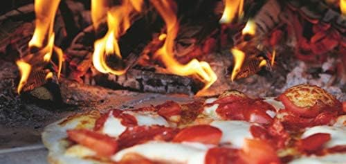 Morsø Pizzaschaufel – Langer Pizzaschieber aus Aluminium und Holz, Pizzaheber zum Backen im Outdoor