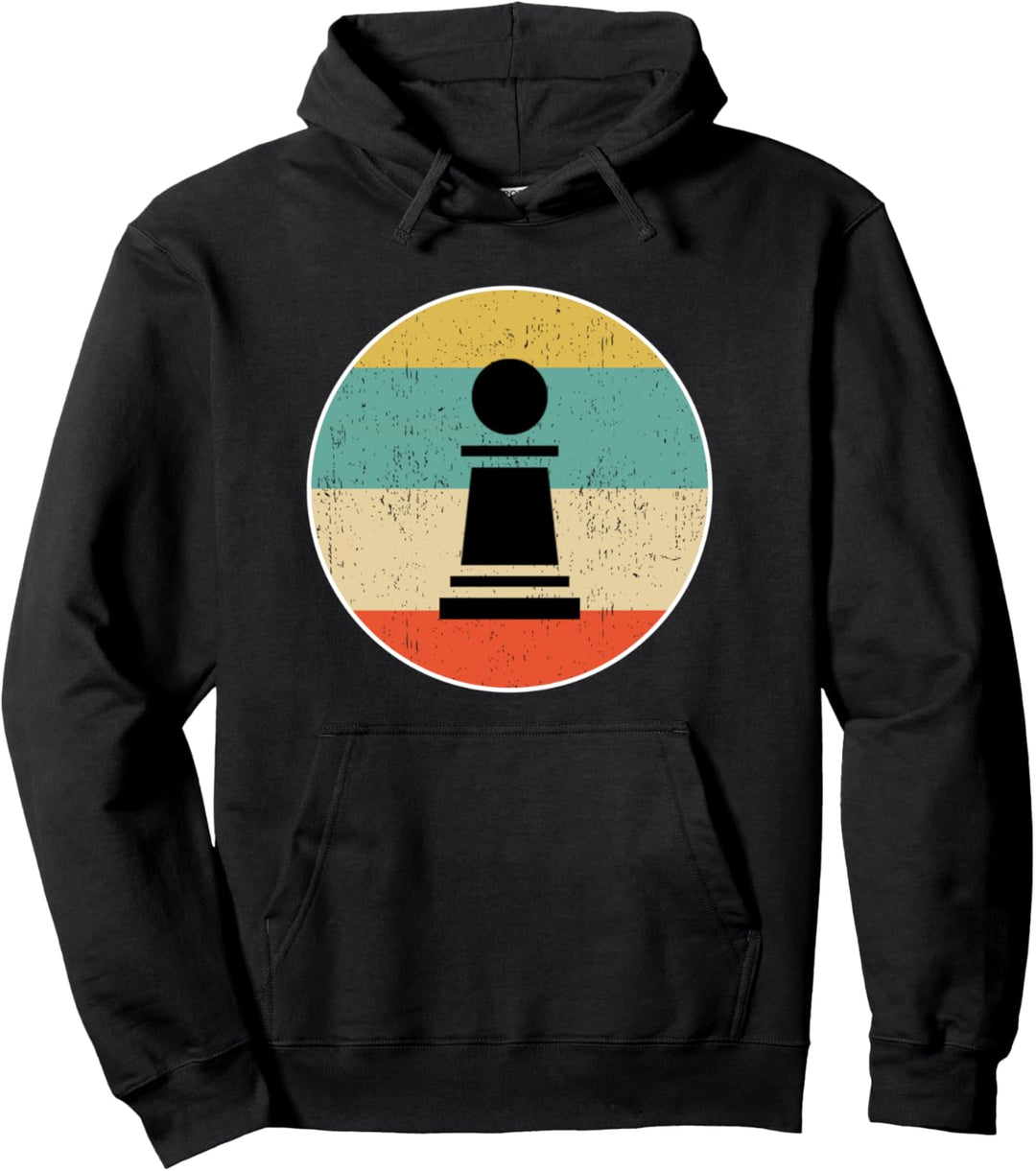 Bauer Schach Retro Geschenk Pullover Hoodie
