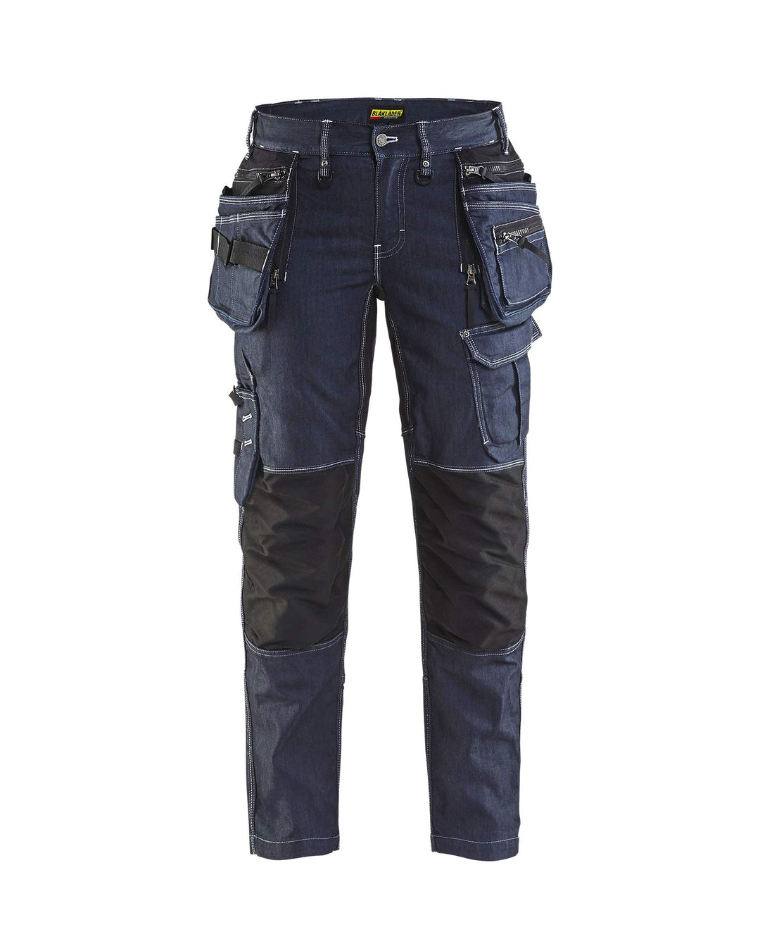 Blaklader 79901141 DAMEN-HANDWERKER-HOSE X1900 STRETCH, Marineblau/Schwarz, grootte D19 D19 8999, D1