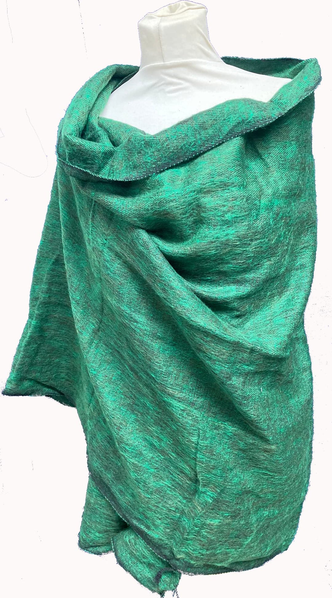 Yak Wolle Schals / Decke / Meditationsschal / Wickeltuch - Schöne weiche Handloom bunte Schals aus N