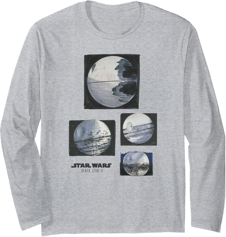 Star Wars Return of the Jedi Death Star II Langarmshirt