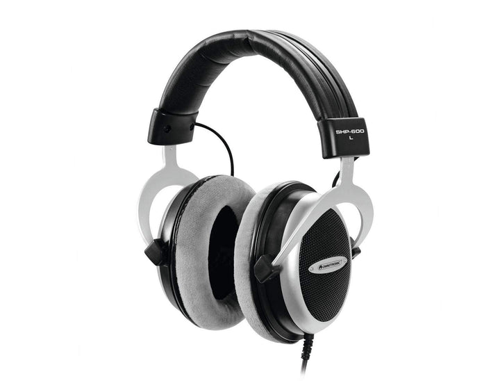 OMNITRONIC SHP-600 HiFi-Kopfhörer | Halboffener, ohrumschliessender, dynamischer Stereokopfhörer | G