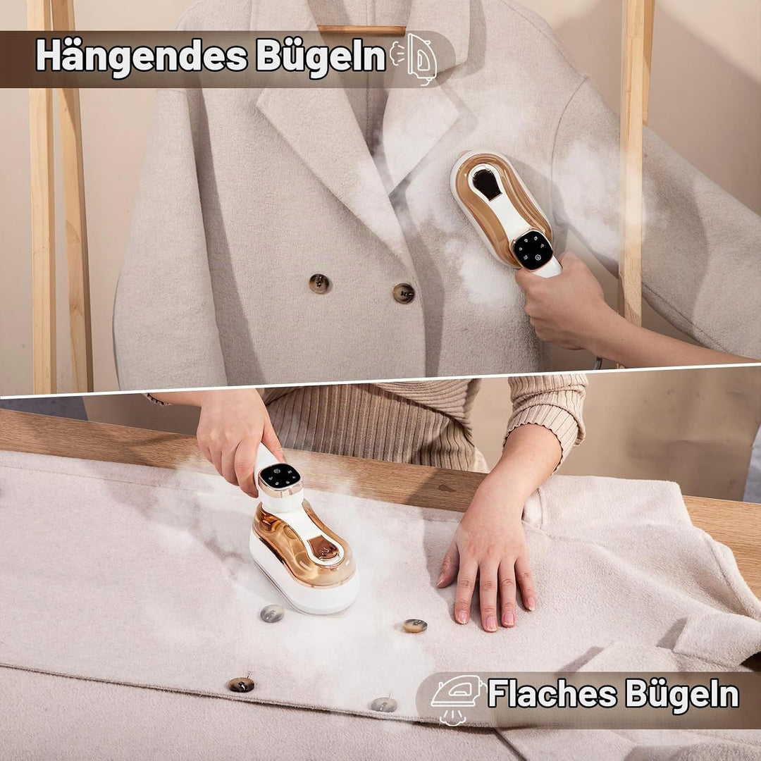 1200W Handheld steamer Dampfglätter Kabellos,steamer dampfglätter Tragbarer Reise-Steamer &amp; Dampfbüg