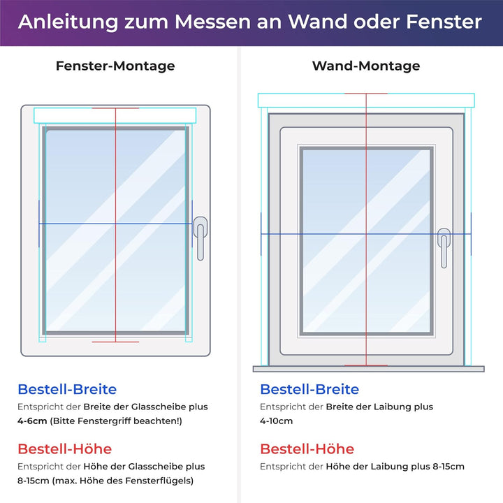 schattenfreu.de Doppelrollo mit Kassette nach Mass | Zum Anschrauben am Fensterrahmen oder an der Wa