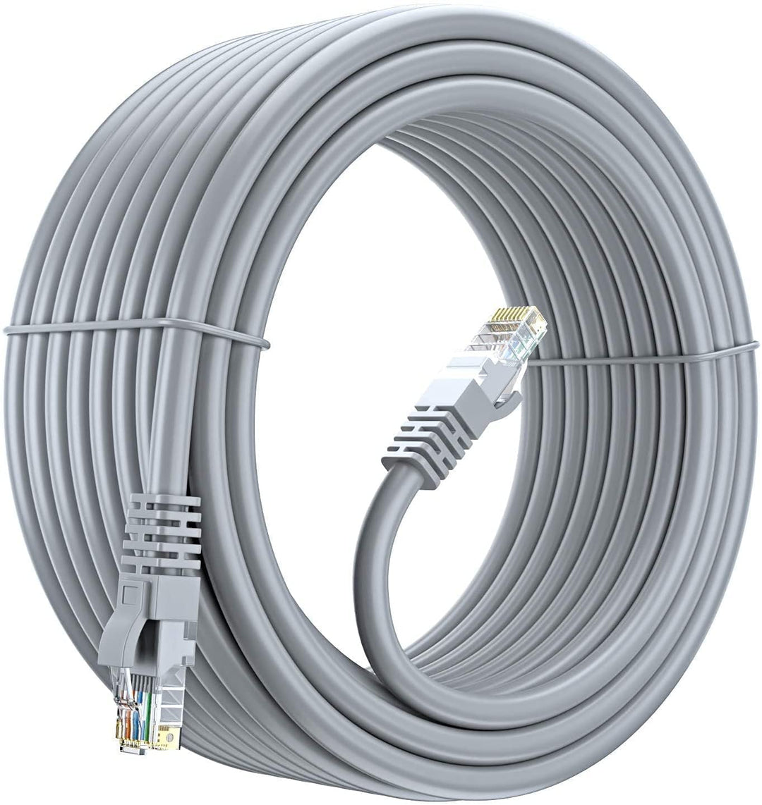 50 m Kabel UTP CAT6 CCA RJ45 Patch Cord Gigabit 10/100/1000 Mbps kompatibel mit Cat 5 Cat5E Cat 7 Et