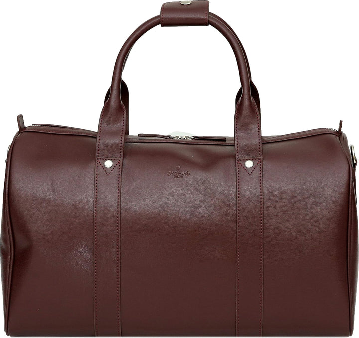 S. Babila Kollektion aus Saffianleder - Weinrot - Reisetasche (46 cm) Reisetasche (46 cm) Weinrot, R