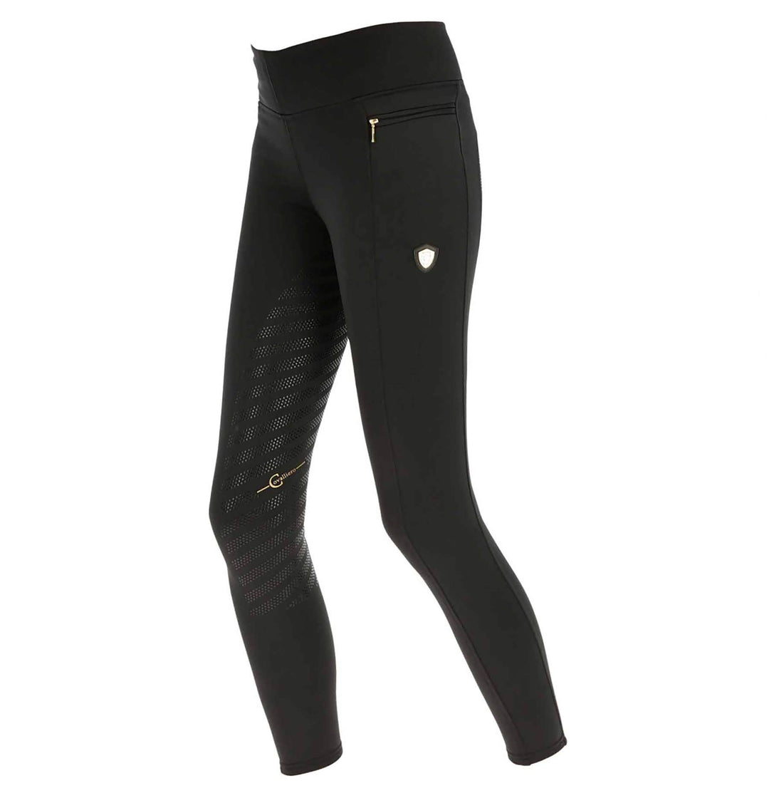 Covalliero Kerbl Reitleggings Coldana - Riding Tight, Vollbesatz, 128-170 32-46 140-146 Anthrazit, 1