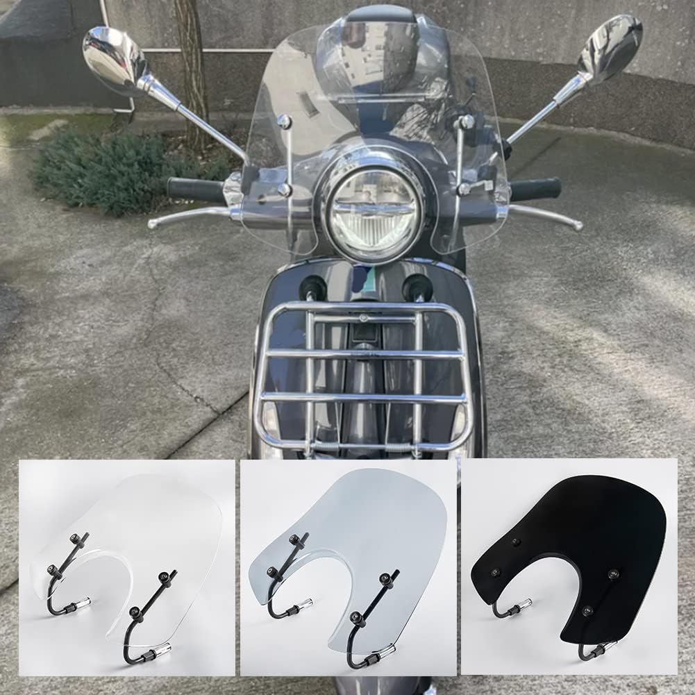 Scooter Windschutzscheibe Flyscreen Deflectors Visier für Vespa Primavera 50 125 150 Primavera 50 Pr