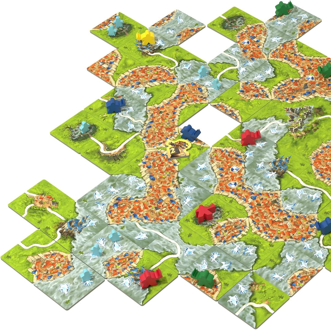 Devir - Carcassone: Nebel Erweiterung in Carcassonne, Brettspiel, Strategie-Brettspiel, Brettspiel 8
