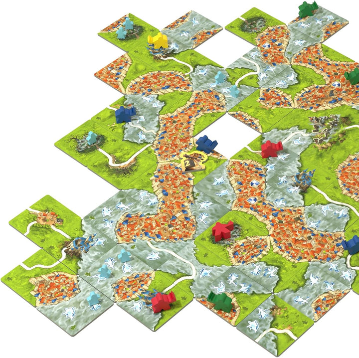 Devir - Carcassone: Nebel Erweiterung in Carcassonne, Brettspiel, Strategie-Brettspiel, Brettspiel 8