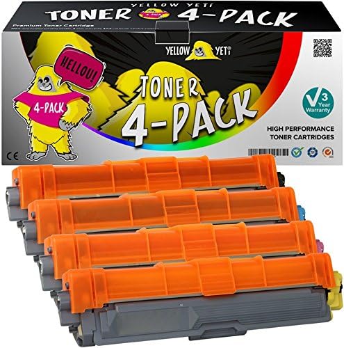 YELLOW YETI TN 241 242 245 246 Tonerkartusche Kompatibel mit DCP-9015CDW HL-3140CW HL-3150CDW HL-317