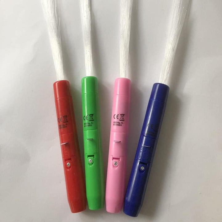 Partyknicklichter - 10 Stück LED Leuchtwedel multicolor - Leuchtstab mit multicolor Licht - für Part
