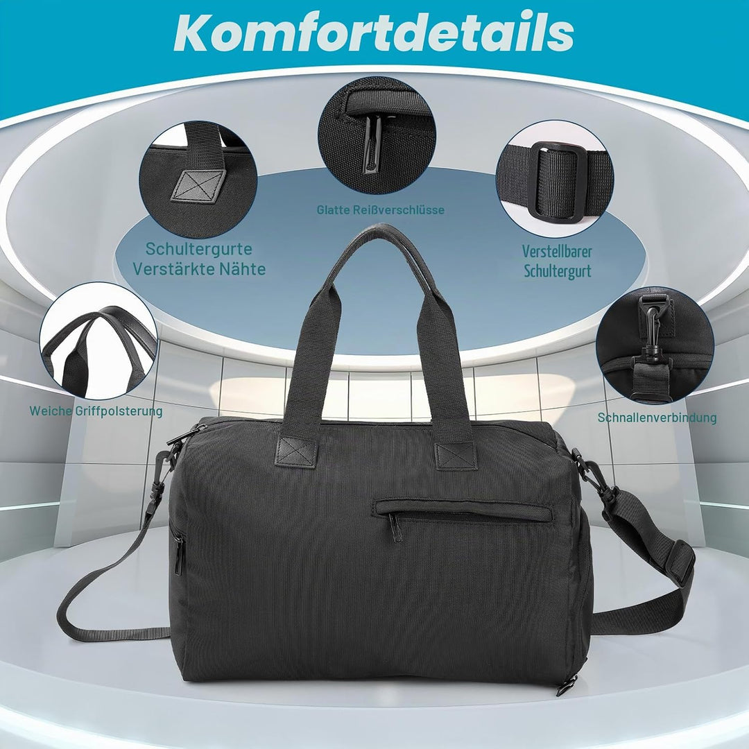 Romon Sporttasche Reisetasche, Sportbeutel Sporttaschen Schwimmtasche Duffle Bag Trainingstasche mit