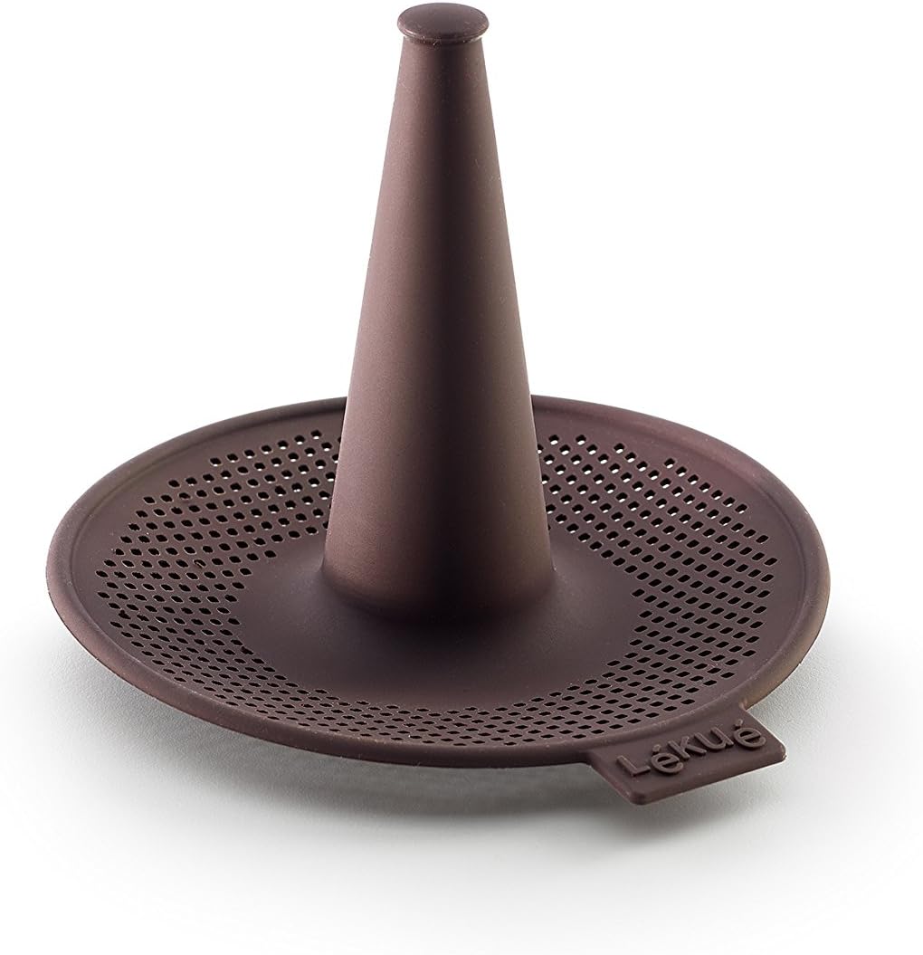 Lékué Bagels, Silikon, braun; 10,3 cm; 6 Stück, Braun