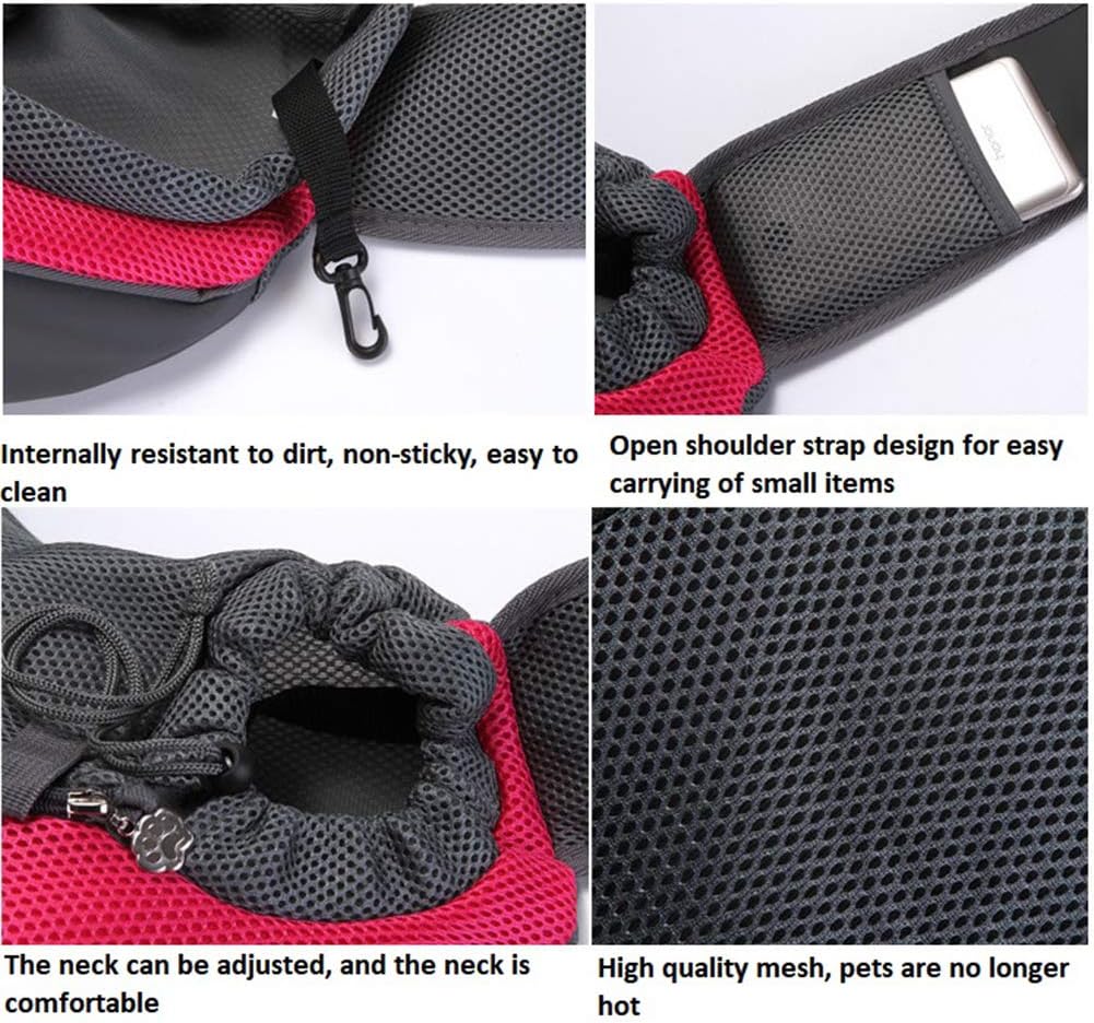 Katzen Hunderucksack, Haustier Umhängetasche, Hundetragetasche Outdoor Tragetasche Hund, Hunde Trage