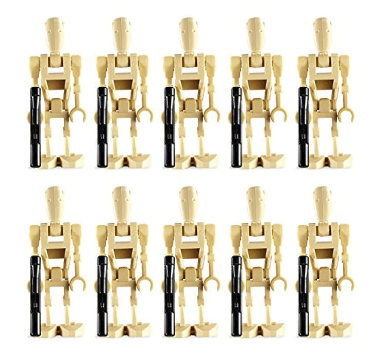 LEGO 10 Neue Battle Droid Minifiguren Star Wars Figuren Minifiguren Clone Guns