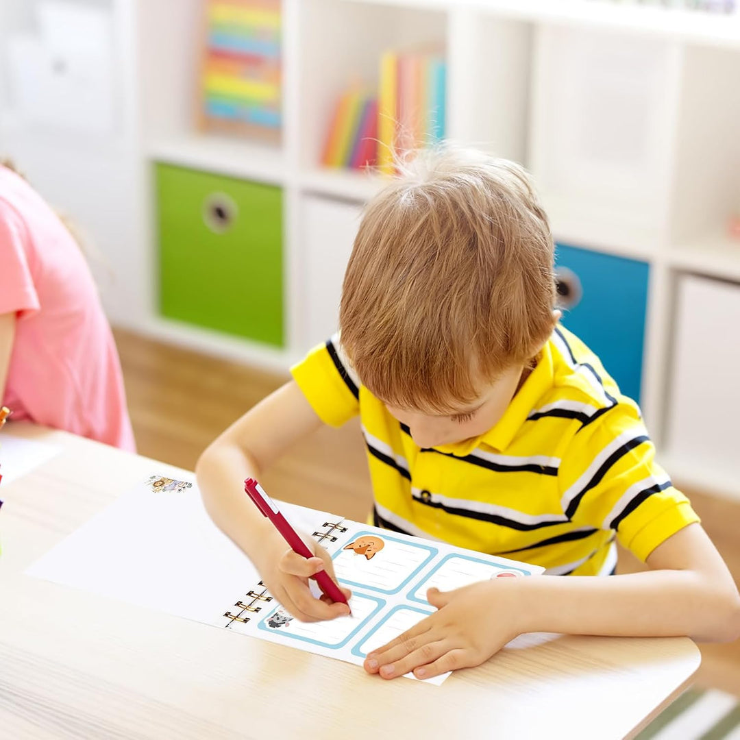 Tier Schulfreundebuch DIN A5 mit 60 illustrierte Seiten Freundebuch Schule für Mädchen Jungen, Meine