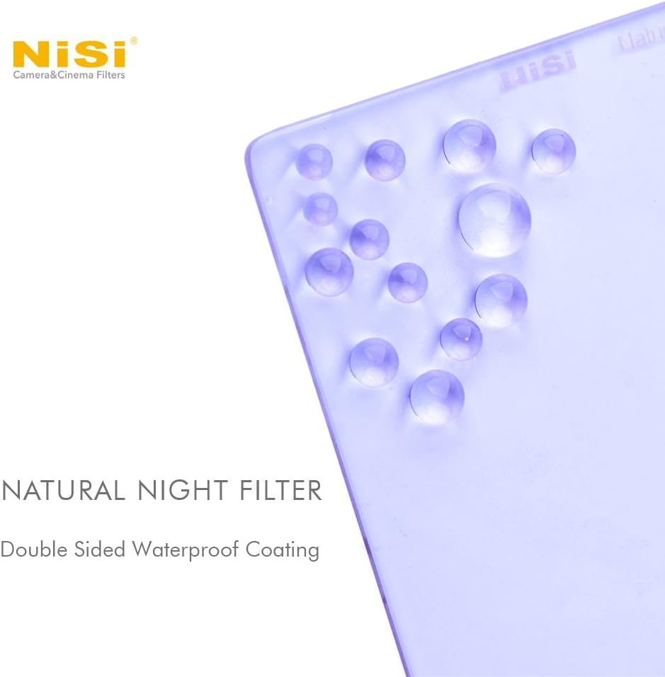 NiSi Natural Night Filter 100x100mm Circular für Nachtaufnahmen &amp; Astrofotografie