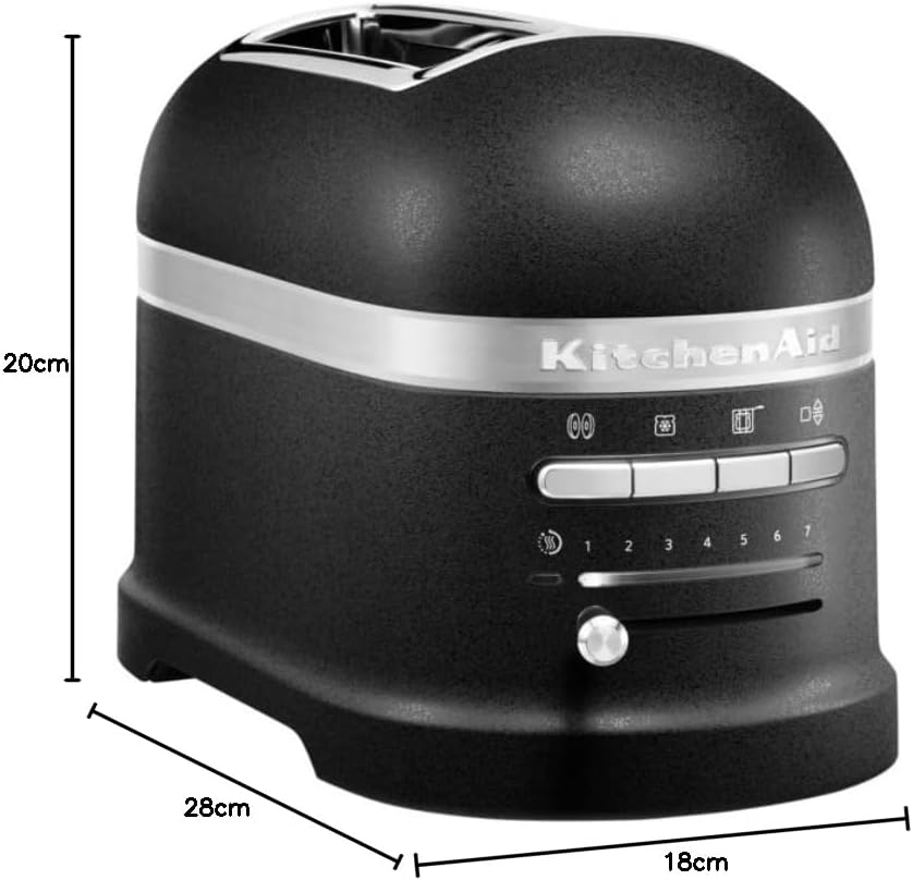 KitchenAid ARTISAN 2 Scheiben Toaster 5KMT2204 (Gusseisen Schwarz)