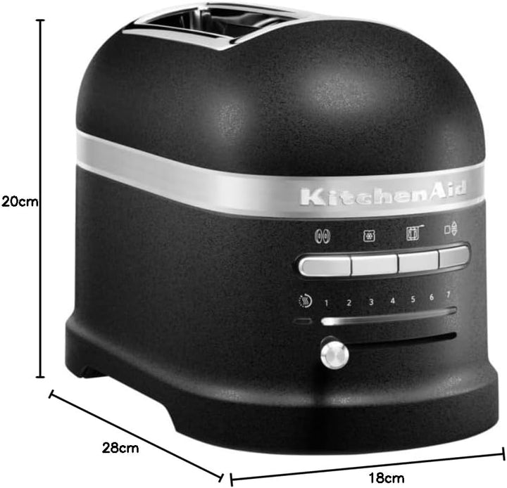 KitchenAid ARTISAN 2 Scheiben Toaster 5KMT2204 (Gusseisen Schwarz)