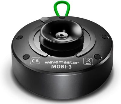 Wavemaster MOBI-3 - Tragbarer Bluetooth-Lautsprecher für Unterwegs (360° Klangfeld) mit Radio, Wecke