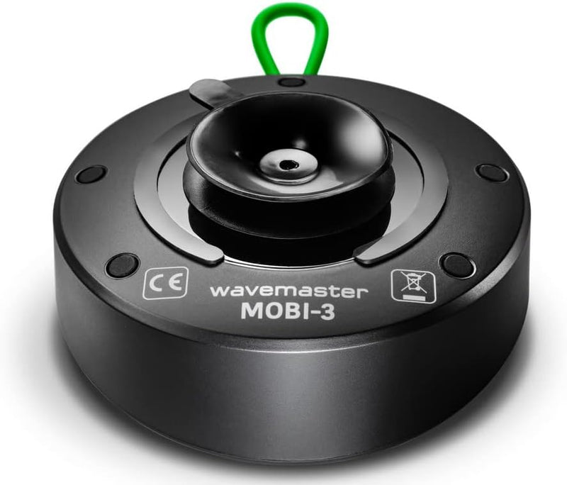 Wavemaster MOBI-3 - Tragbarer Bluetooth-Lautsprecher für Unterwegs (360° Klangfeld) mit Radio, Wecke