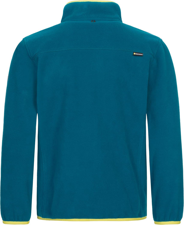 Höhenhorn Leggon Kinder Fleece Jacke Jungen Mädchen Full Zip Outdoor Freizeit 128 Türkis/Grün, 128 T