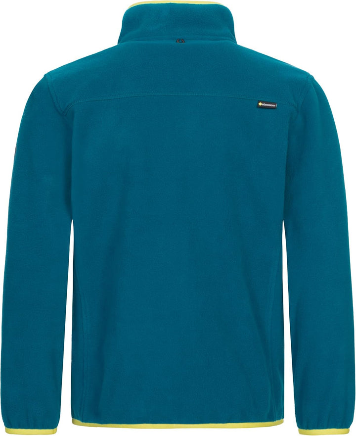 Höhenhorn Leggon Kinder Fleece Jacke Jungen Mädchen Full Zip Outdoor Freizeit 140 Türkis/Grün, 140 T