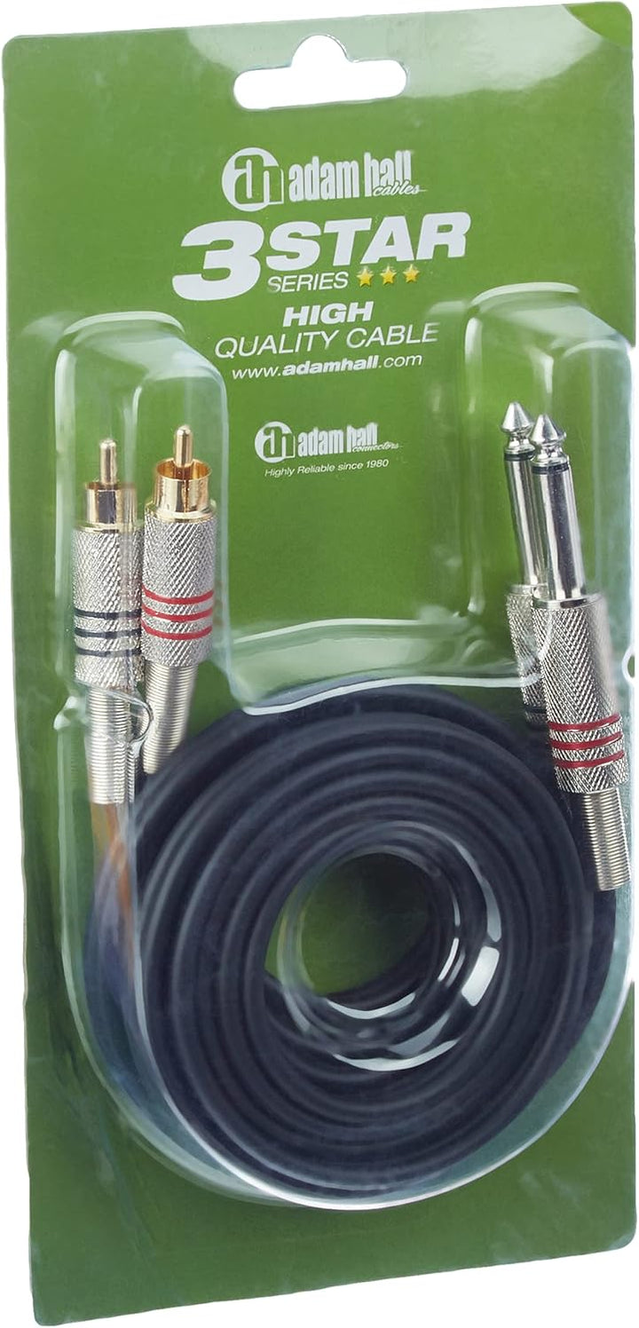 Pronomic LS-110 Laptopständer DJ Notebookstativ Laptop Stand, Schwarz &amp; Adam Hall Cables K3TPC0300 A